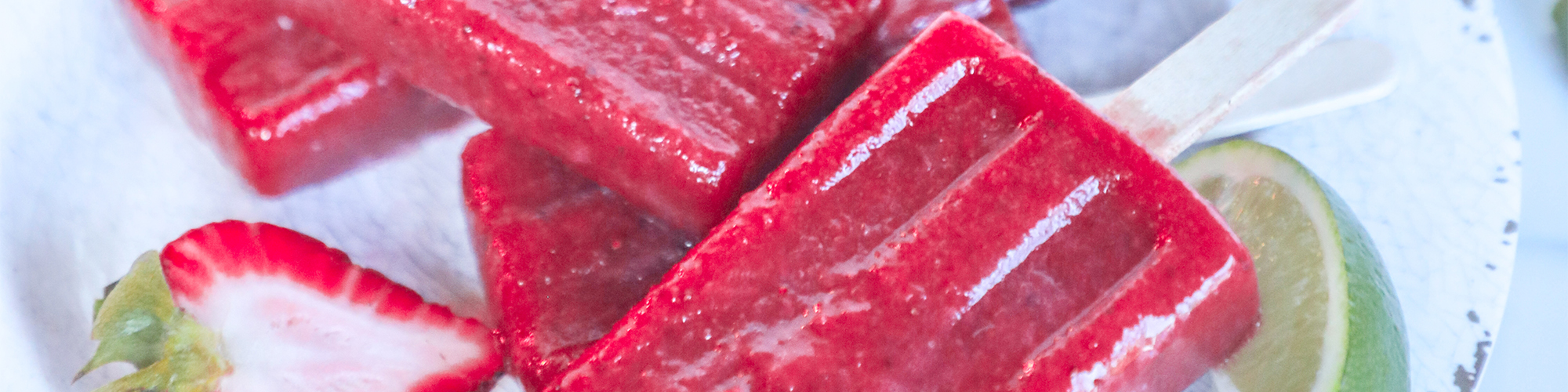 Strawberry Margarita Pops