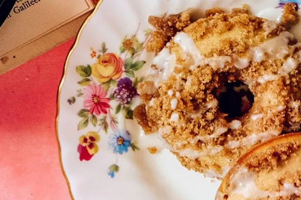 Baked Coffee Cake Doughnut