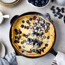 Blueberry Dutch Baby
