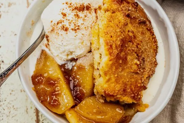 Apple Pear Cobbler