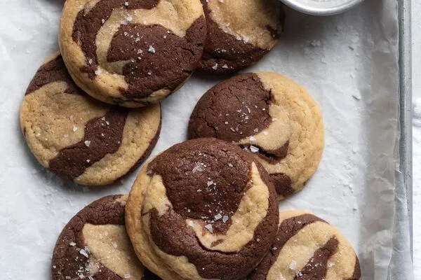 Chocolate Marble Cookies