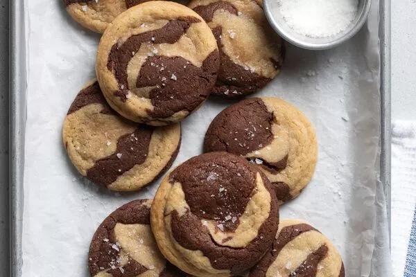 Chocolate Marble Cookies