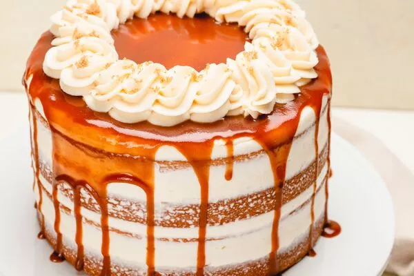 Butterscotch Bourbon Cake