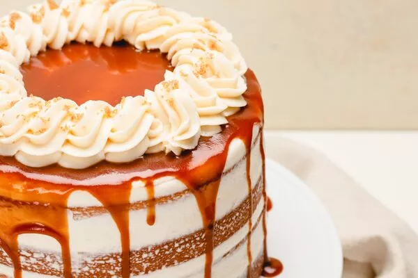 Butterscotch Bourbon Cake