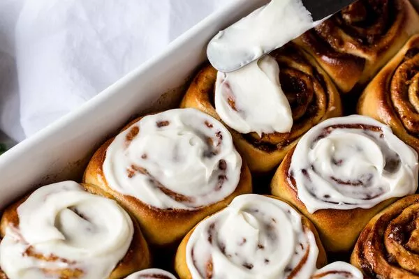 Carrot Cake Cinnamon Rolls