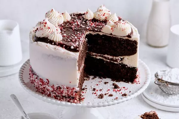 Chocolate Peppermint Cake
