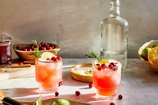 Holiday Cranberry Margarita