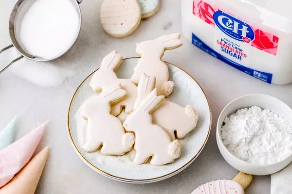 Easter Sugar Cookies with Royal Icing