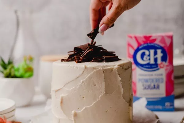 Chocolate Espresso Cake with Coffee Liqueur Buttercream