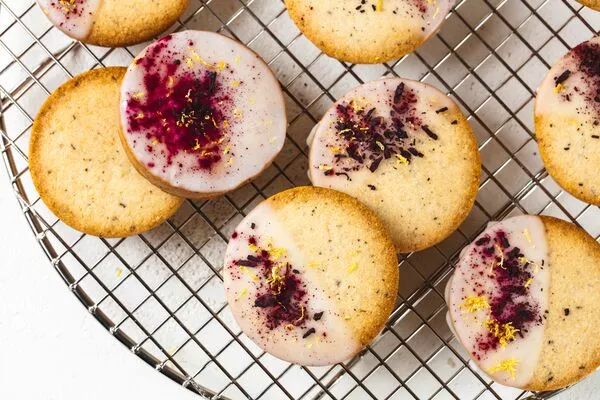 Hibiscus Lemon Cookies