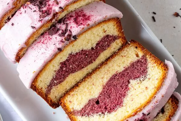 Hibiscus Loaf Cake
