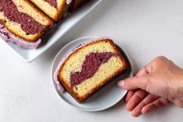 Hibiscus Loaf Cake