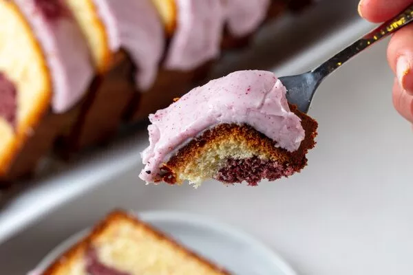 Hibiscus Loaf Cake