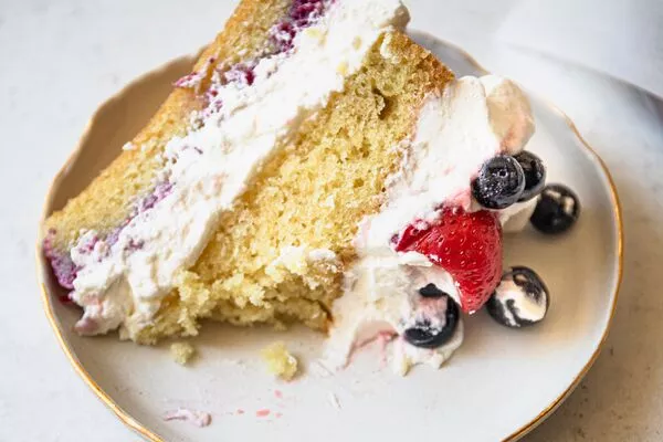 Layered Berry Cake