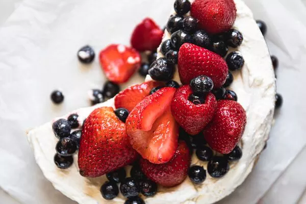 Layered Berry Cake