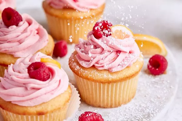 Raspberry Lemon Cupcakes