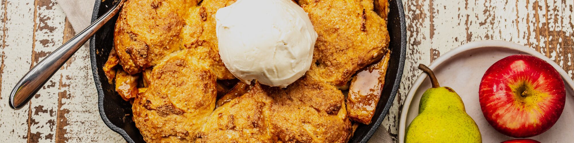 Apple Pear Cobbler