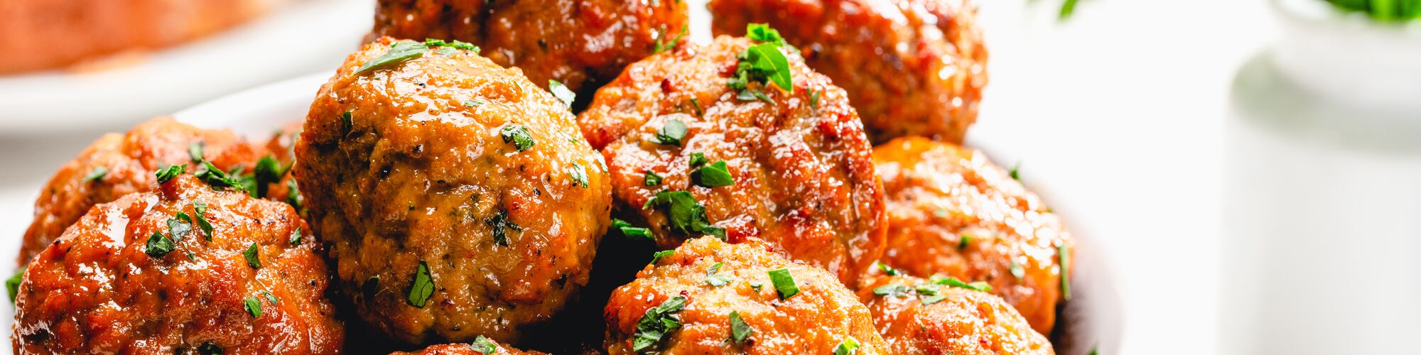 Slow Cooker Brown Sugar Glazed Turkey Meatballs