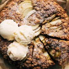 Apple Walnut Cake