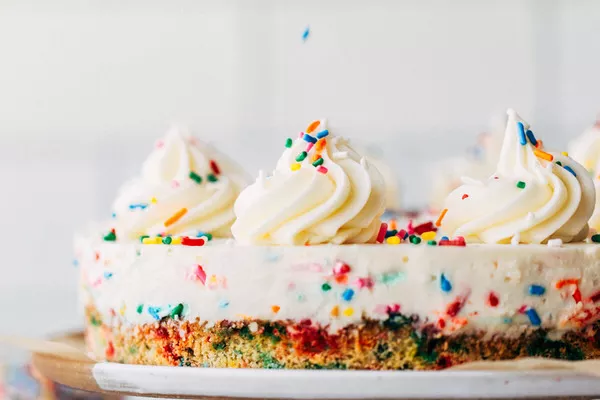 Confetti Birthday Cake Cheesecake