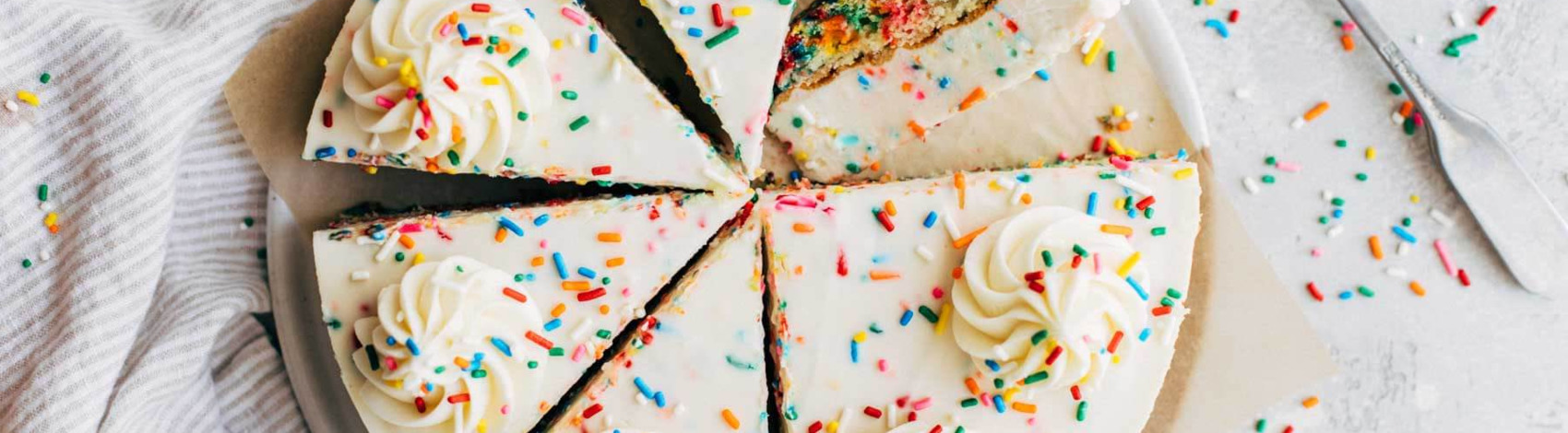 Confetti Birthday Cake Cheesecake