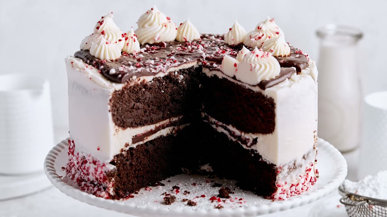 Chocolate Peppermint Cake