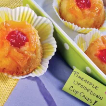 Pineapple upside down cake