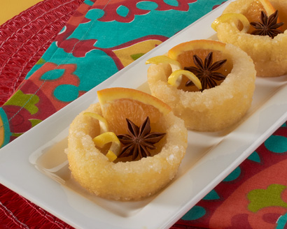 Sponge Cakes Soaked in Spiced Syrup