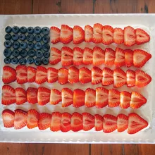 Stars and Stripes Cake