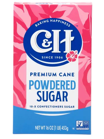 c&h powered sugar 16oz box