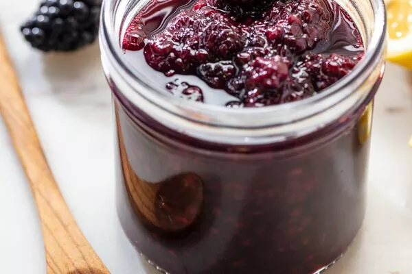Blackberry Lemon Compote
