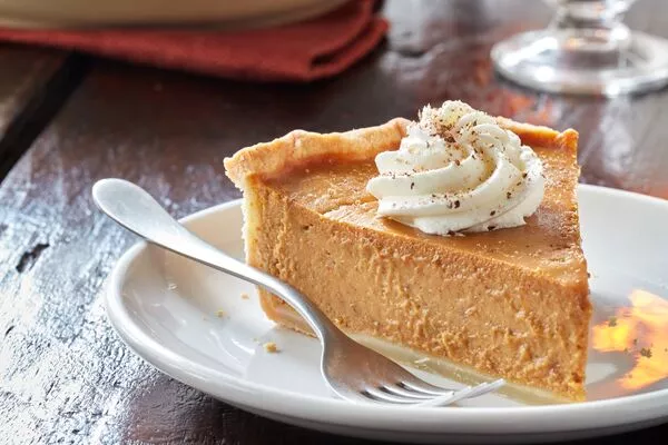 classic pumpkin pie baked with c&h light brown sugar