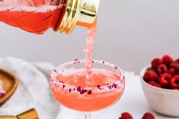 Raspberry Rose Lemon Drop