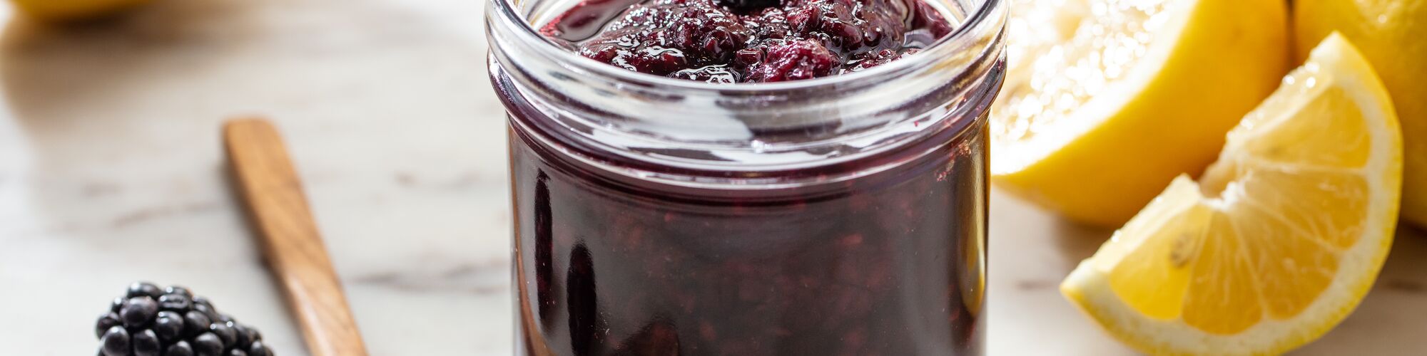 Blackberry Lemon Compote