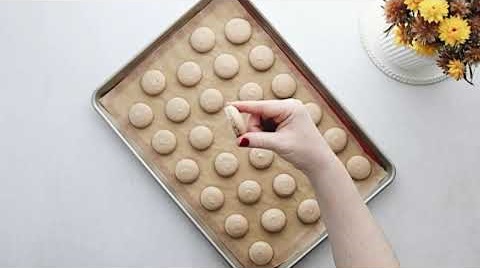 Malted Chocolate Macarons