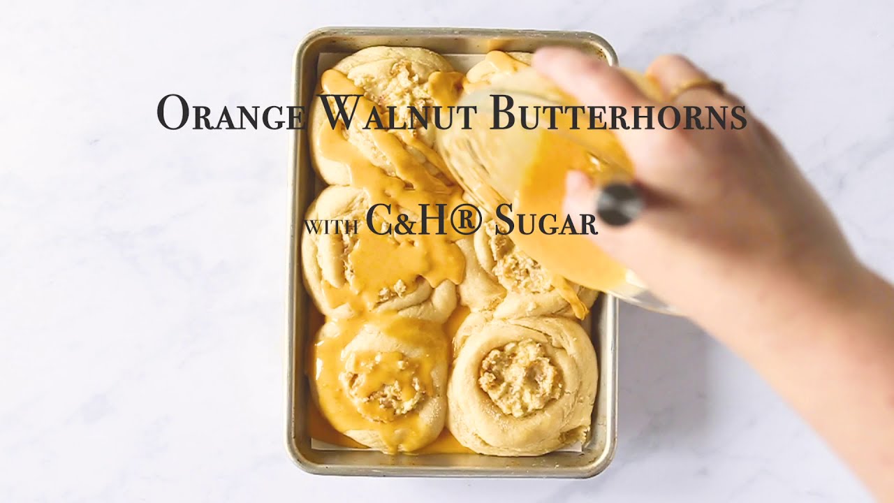 Orange Walnut Butterhorns
