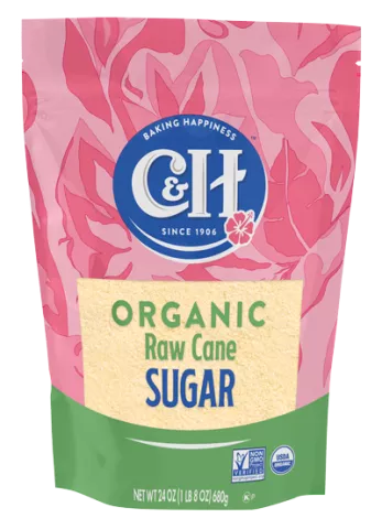 c&h organic raw cane sugar