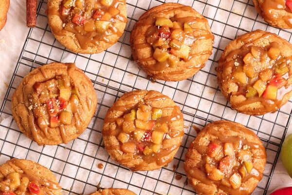 Apple Pie Snickerdoodle Cookies
