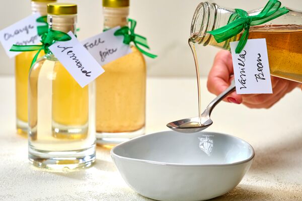 Homemade Flavored Simple Syrup