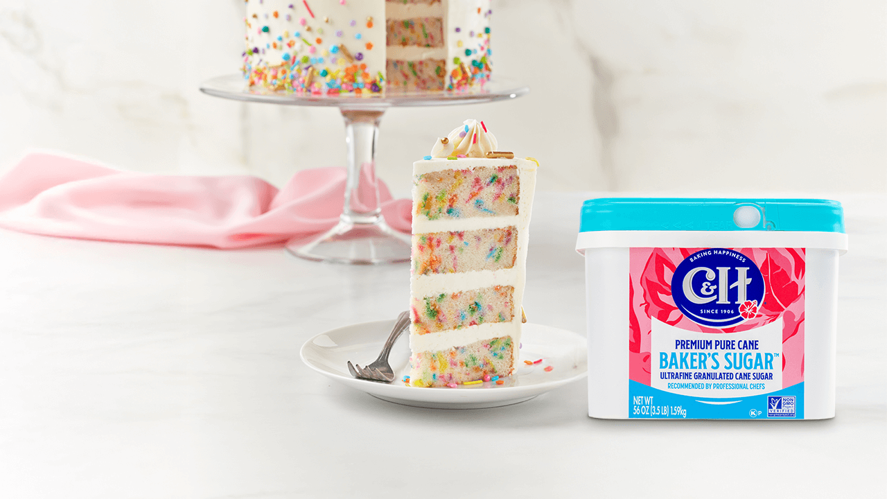 C&H® Baker's Sugar™-Your Baking BFF