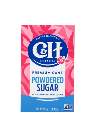 c&h premium cane powdered sugar