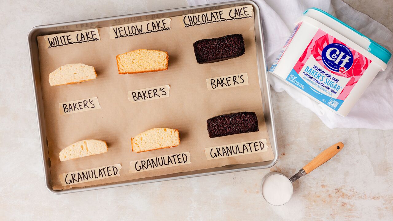 How C&H® Baker's Sugar™ Impacts Various Cakes