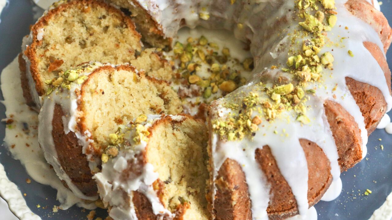 Pistachio Bundt Cake